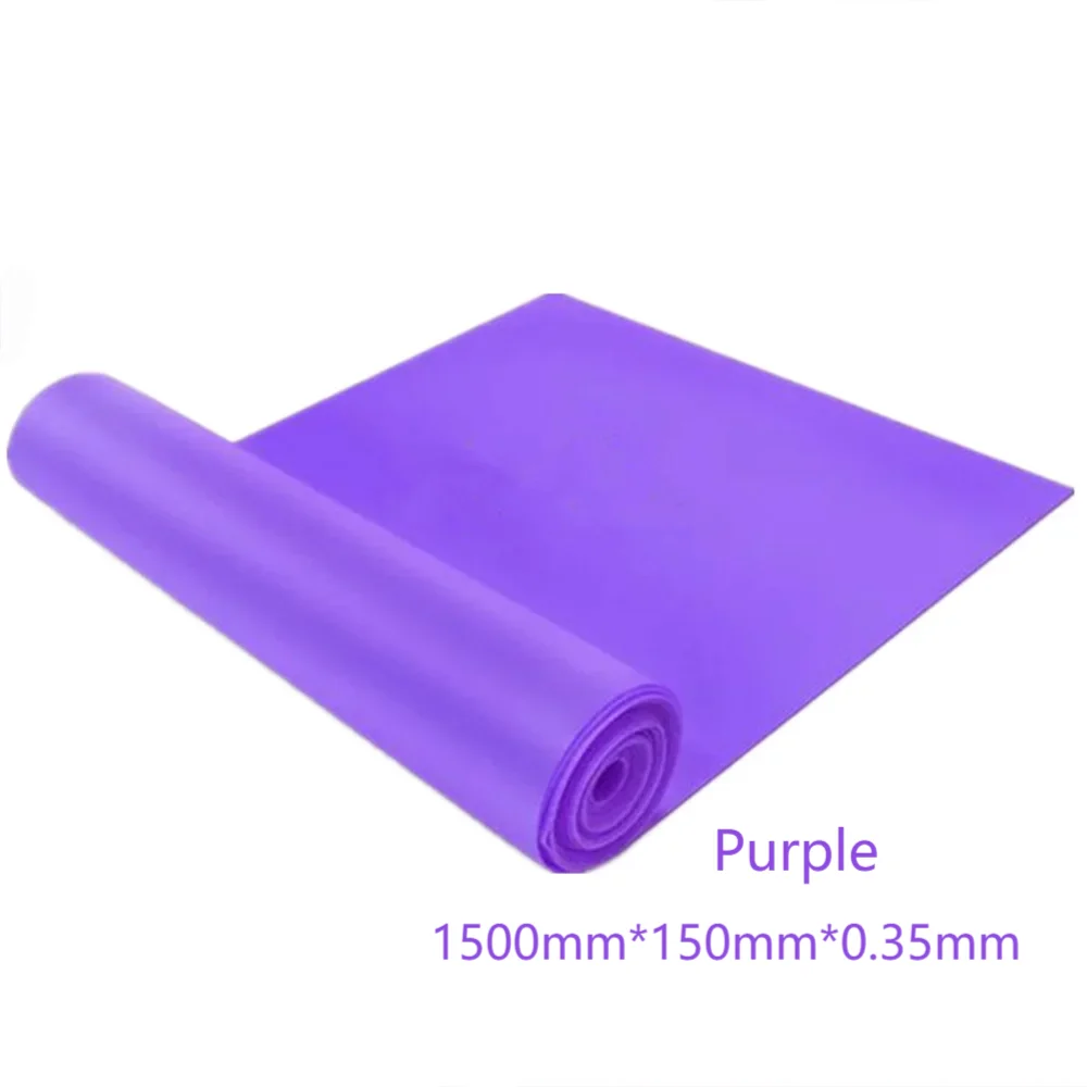Yoga Resistance Band Pilates Training Fitness Exercise Home Gym Sport Elastic Band Natural Rubber Latex Tension Yoga Accessories
