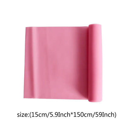 Yoga Resistance Band Pilates Training Fitness Exercise Home Gym Sport Elastic Band Natural Rubber Latex Tension Yoga Accessories