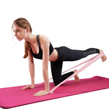 Yoga Resistance Band Pilates Training Fitness Exercise Home Gym Sport Elastic Band Natural Rubber Latex Tension Yoga Accessories