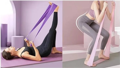 Yoga Resistance Band Pilates Training Fitness Exercise Home Gym Sport Elastic Band Natural Rubber Latex Tension Yoga Accessories